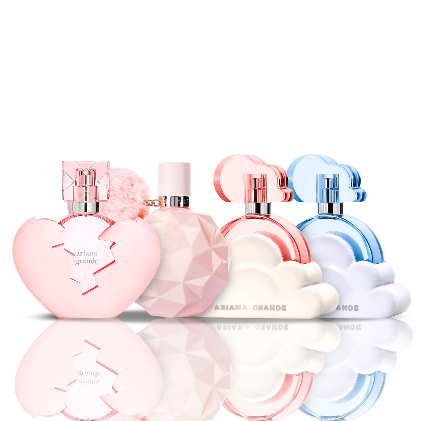 4 smaržu komplekts | Ari + Cloud + Cloud Pink + Thank U Next Ariana Grande 100 ml
