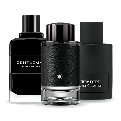 3 smaržu komplekts | Tom Ford Ombre Leather, Givenchy Gentleman, Montblanc Explorer 100 ml