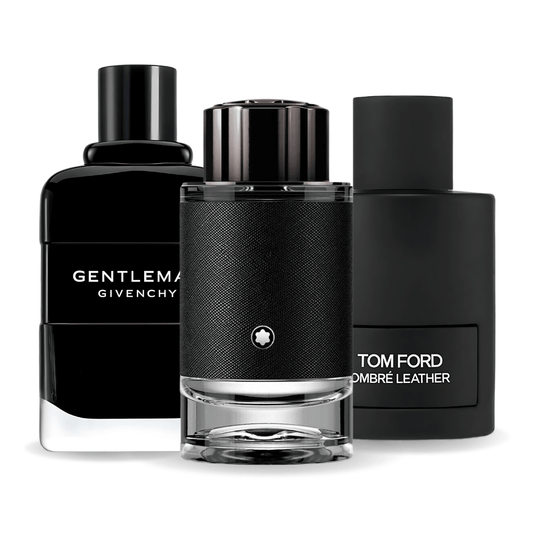 3 smaržu komplekts | Tom Ford Ombre Leather, Givenchy Gentleman, Montblanc Explorer 100 ml