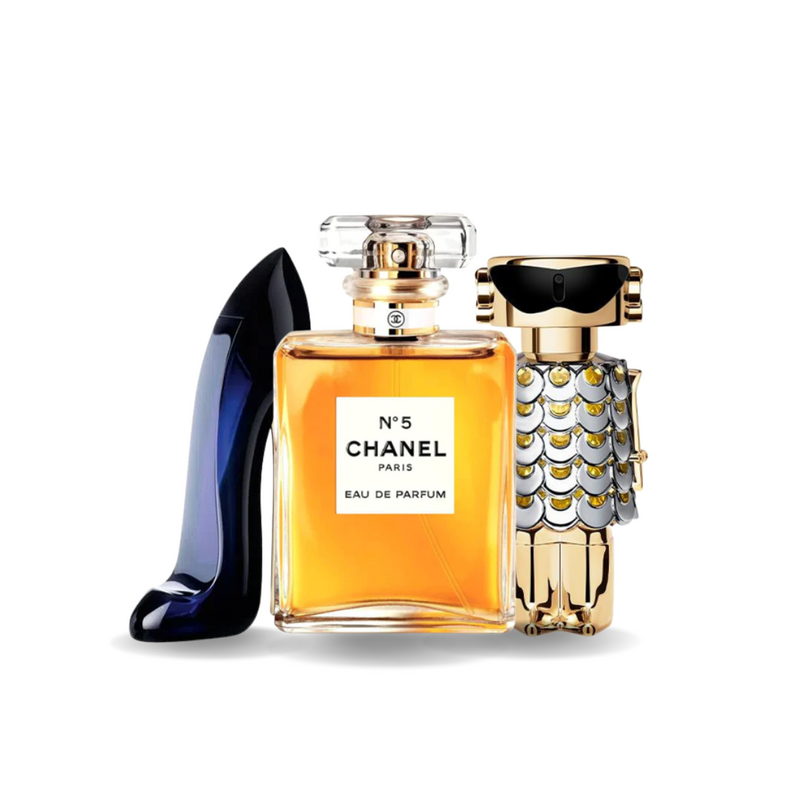 3 smaržu komplekts | GOOD GIRL, Chanel Nº5, FAME 100 ml