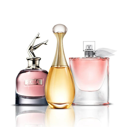 3 smaržu komplekts | Scandal, J'adore un La Vie Est Belle (100 ml)
